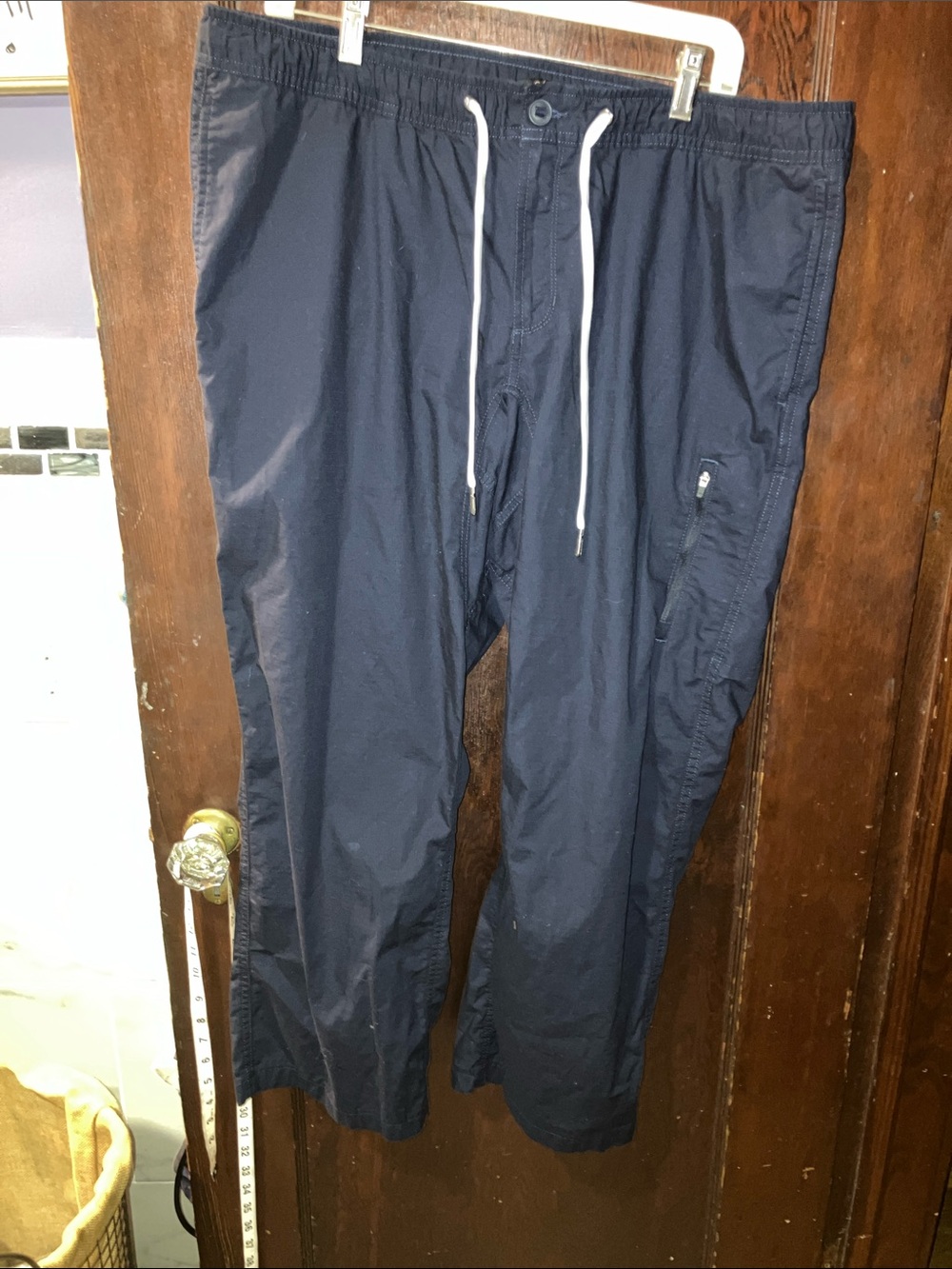 QUINCE MENS ORGANIC STRETCH RIPSTOP STRAIGHTEN PANTS